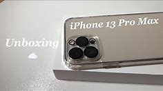 iPhone 13 Pro Max (gold, 256 gb) Unboxing☁️