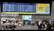 Santiago Chile airport T2 international arrival