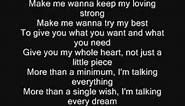 Beyonce - You Are My Rock ;; with lyrics