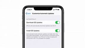 How to turn automatic iOS update downloads on or off | AppleInsider
