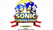 Sonic Generations Title Screen (PC, PS3, Xbox 360)