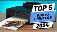 Top 5 BEST Photo Printers in (2024)