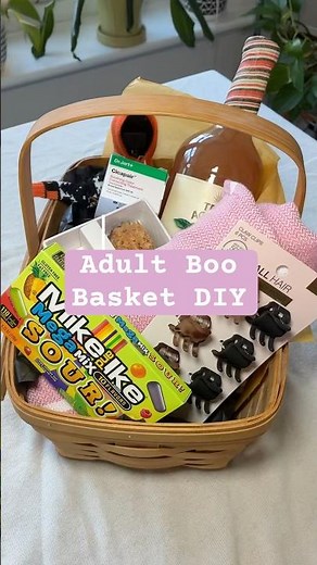👻 Adult Boo Basket Ideas | Cozy Halloween gift inspiration for your best friend 🎃✨