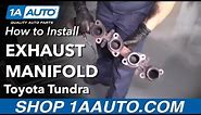 How to Replace Exhaust Manifold 00-04 Toyota Tundra