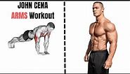 "John Cena's Arm Fury: Full Arms Workout!"