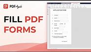 How to Fill a PDF Form on Windows 10