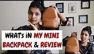 What's in My Mini Backpack 2019 - Forever 21 Everyday Bag Review | Adity Iyer