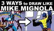 3 WAYS to Draw Like MIKE MIGNOLA