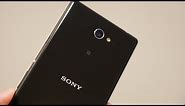 Sony Xperia M2 First Look and Hands On [MWC 2014]
