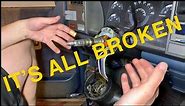 Turn signal switch, horn, and gear spring replacement on an 88-94 OBS Chevy 1500