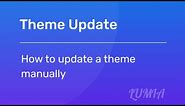 Lumia theme - Manually Update