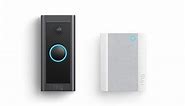 Ring Video Doorbell Wired   Chime Hard Bundle - Video intercom system - wireless (Wi-Fi) - hardwired - 1 camera(s) - black | Dell USA