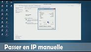 Paramétrer son adresse IP manuellement | Windows