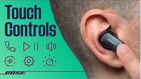 Bose QuietComfort Earbuds II – Touch Controls and Customized Settings