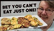 DIY Zucchini Chips - Potato Chip Replacement! So good you can't eat just one!