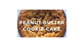 Peanut butter cookie cake