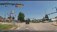 Driving around Meadville, Pennsylvania