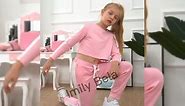 Girls 2 Piece Outfits Jogger Sets