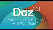 Daz 3D Tutorial: Make a 3D Model of You with Face Transfer