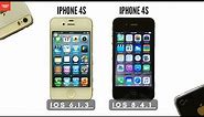 iPhone 4S iOS 6.1.3 vs iOS 8.4.1 Speed Test 2022