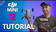 DJI Mini 2 and Mini 2SE Tutorial. How to Setup. How to Fly | How to use Controller