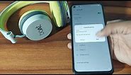 How to connect Bluetooth headphone in Oppo F19 Pro