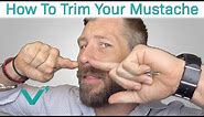 How To Trim Your Mustache The RIGHT Way