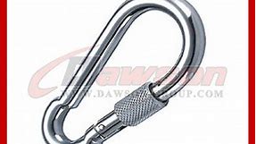 Electric Galvanized DIN5299D Snap Hook with Screw Zinc Plated, snap hook, mild steel snap hook, snap hook with screw - Dawson Group Ltd. - China Manufacturer, Supplier, Factory