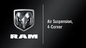 Air Suspension, 4-Corner | How To | 2021 Ram 1500 DT