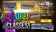 Call of Duty Mobile: How to Get Colored Classes for Guns - Super Easy (CODM Colored Class Secret)