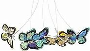 ALL FOR PAWS Interactive Cat Butterfly Flutter Replacements for Kitty Enrichment Spinner Toys, Re-Fill - 6 Pack