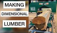 Cutting dimensional lumber