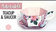 Teacup and Saucer Favour - Assembly Tutorial