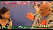 Buzz Aldrin Tells Little Girl We Didin't Go to the Moon