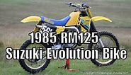 1985 Suzuki RM125 Evolution Dirt Bike