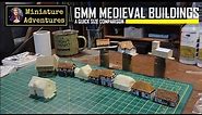 6mm Medieval Buildings: Size Comparison