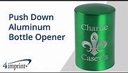 Push Down Aluminum Bottle Opener - Custom Bottle Opener by 4imprint