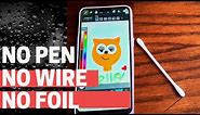 How to make world's cheapest stylus|Diy stylus without foil or wire|Stylus for any smartphone