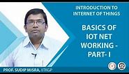 BASICS OF IOT NETWORKING- PART- I