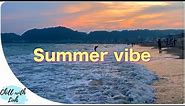 Summer in Japan: An Afternoon at the Yuigahama beach in Kamakura