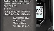 SCP-73LBPS Battery,(𝟐𝟎𝟐𝟰 𝐍𝐞𝐰 𝐔𝐩𝐠𝐫𝐚𝐝𝐞) Replacement Battery for Kyocera DuraXV Extreme E4810 KYOE4810/Kyocera DuraXE Epic E4830 Verizon Flip Phone 1770mAh 3.8V/6.8Wh