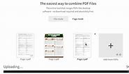 Smallpdf - How easy is it to combine multiple PDF files?...