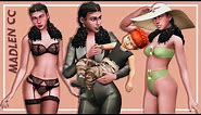I downloaded ALL of MADLEN's CC | the sims 4 - cc showcase