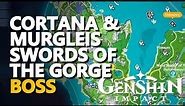 Cortana Swords of the Gorge and Murgleis Swords of the Gorge Genshin Impact