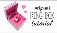 Origami Ring Box Instructions - DIY - Paper Kawaii