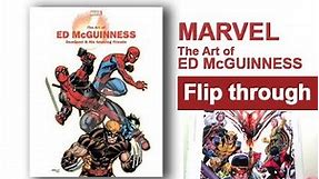Marvel Monograph Art of Ed McGuinness Book Flip Through Artbook