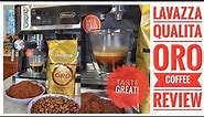 Review Lavazza Qualita Oro Whole Bean Coffee Amazing Espresso Taste!