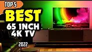 TOP 5 Best 65 Inch 4K TV (2022) ☑️ Best Picks
