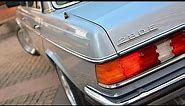 w123 Mercedes-Benz 280 E the most powerful and richly equipped model, 1980