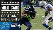 Lions vs. Seahawks | NFL Wild Card Game Highlights